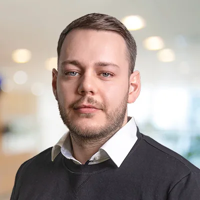 Porträt Lukas Pietscher, Head Key Account Management bei Wiresoft